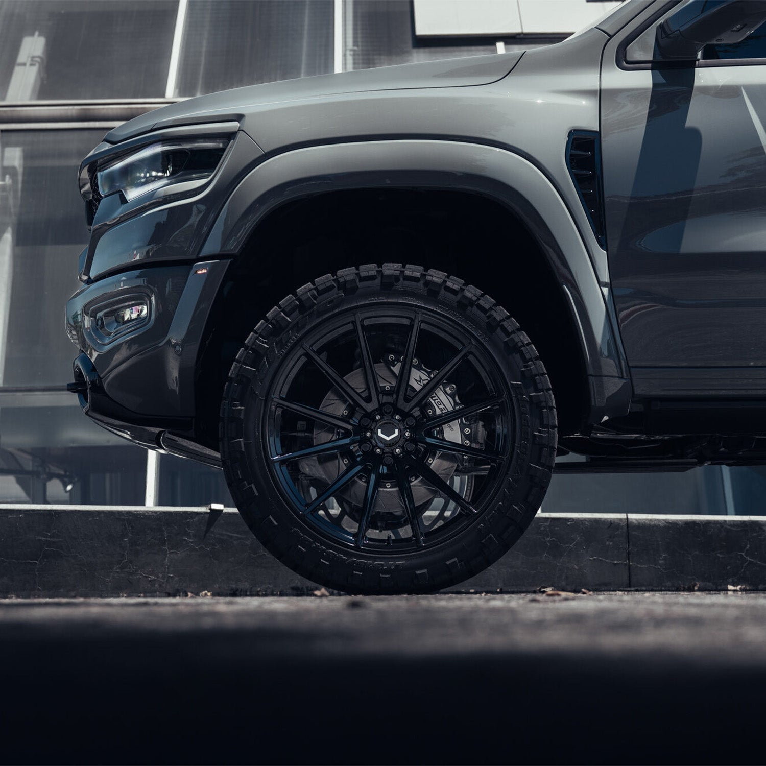 Vossen VFX-01 Forged Alloy Wheels In Gloss Black