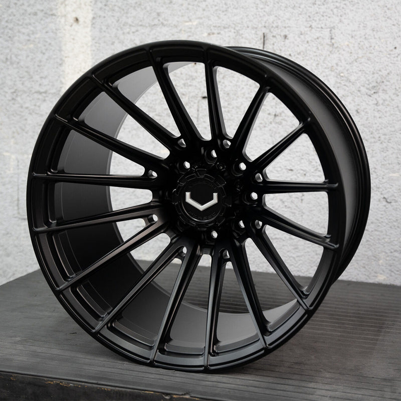 Vossen VFX-01 Forged Alloy Wheels In Satin Black