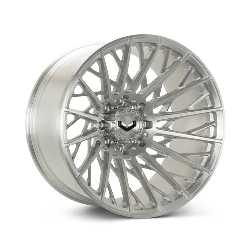 Vossen VFX-02T Forged Alloy Wheels In Brushed Gloss Clear