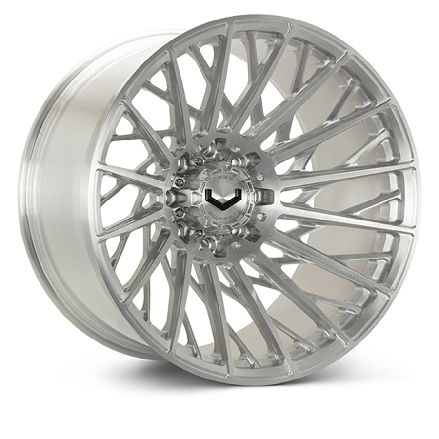 Vossen VFX-02T Forged Alloy Wheels In Brushed Gloss Clear