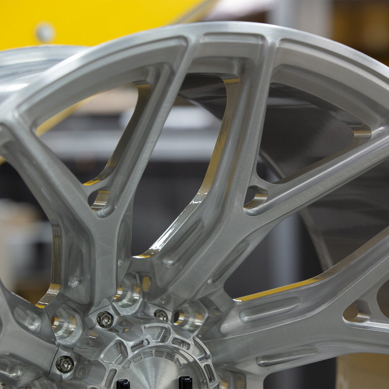 Vossen VFX-03 Forged Alloy Wheels In Brushed Gloss Clear