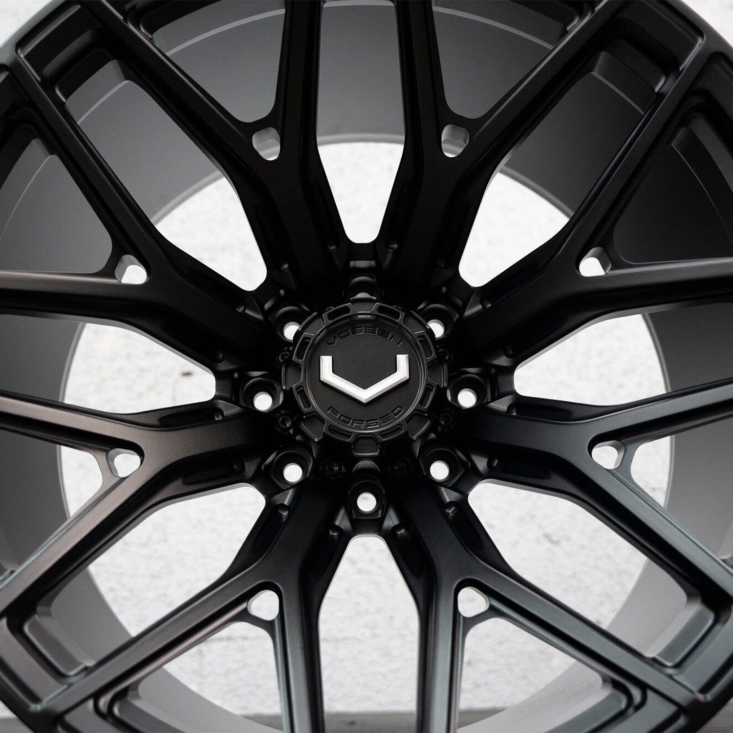 Vossen VFX-03 Forged Alloy Wheels In Satin Black