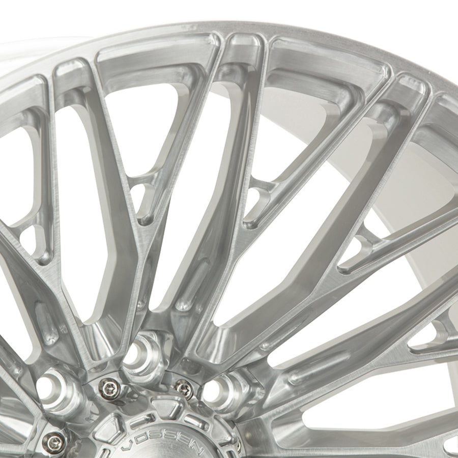 Vossen VFX-04 Forged Alloy Wheels In Brushed Gloss Clear