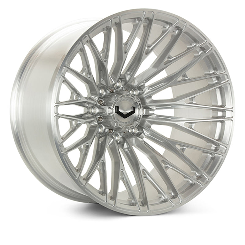 Vossen VFX-04 Forged Alloy Wheels In Brushed Gloss Clear
