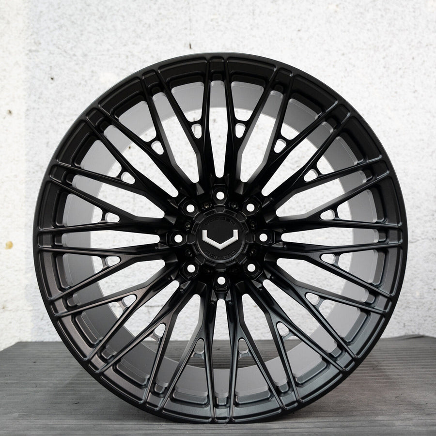 Vossen VFX-04 Forged Alloy Wheels In Satin Black