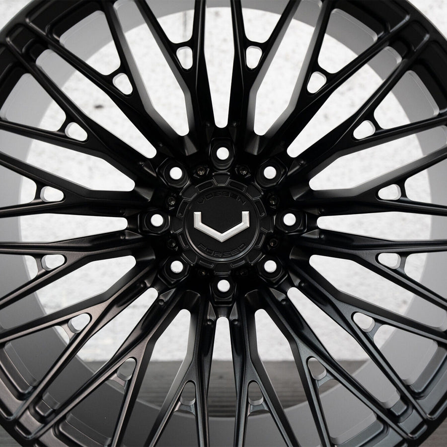 Vossen VFX-04 Forged Alloy Wheels In Satin Black