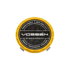 Vossen Hybrid Forged Carbon Billet Sport Cap for VF & HF Series Wheels (Canary Yellow) - Forged Carbon