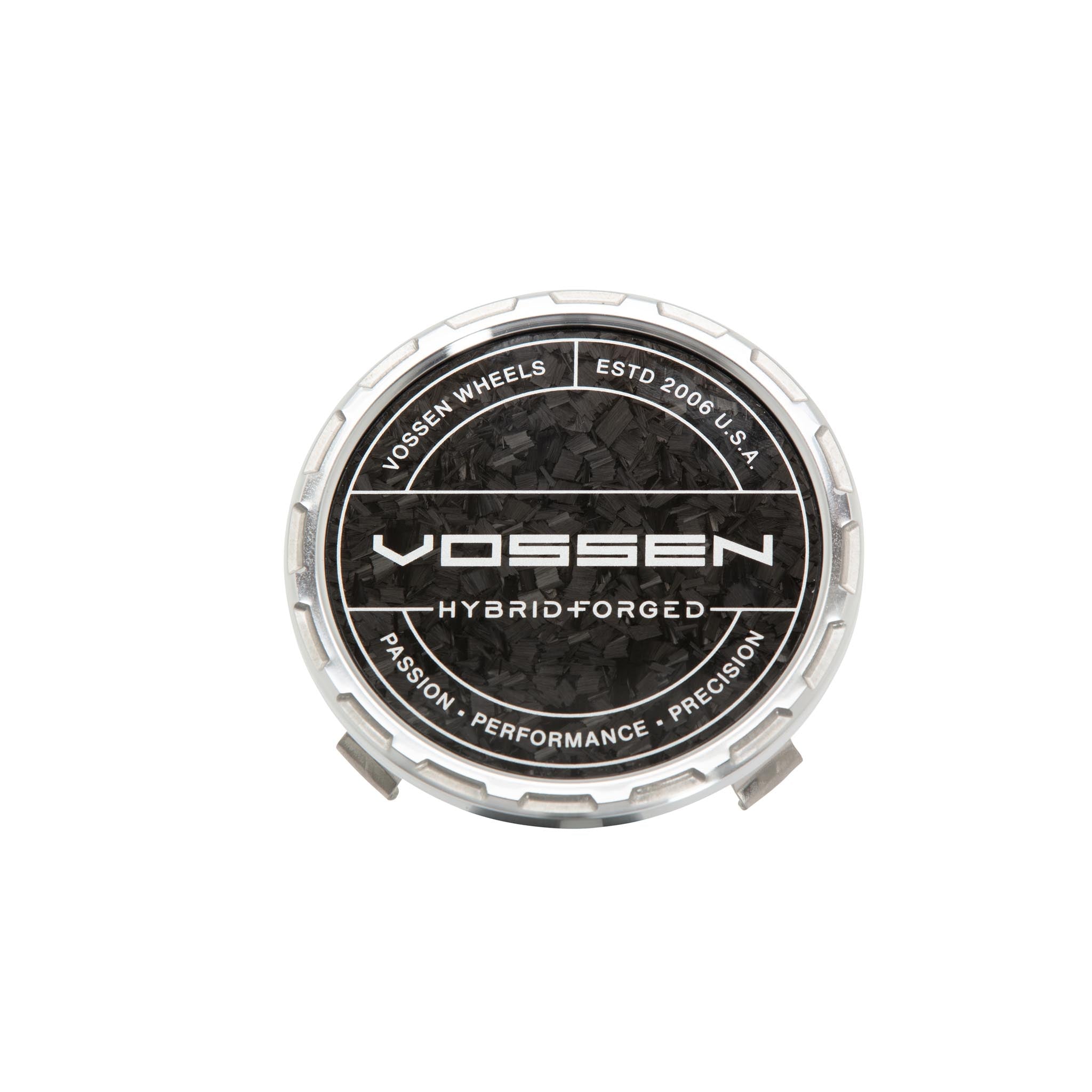 Vossen Carbon Hybrid Forged Billet Sport Cap for VF & HF Series Wheels (Gloss Clear) - Forged Carbon