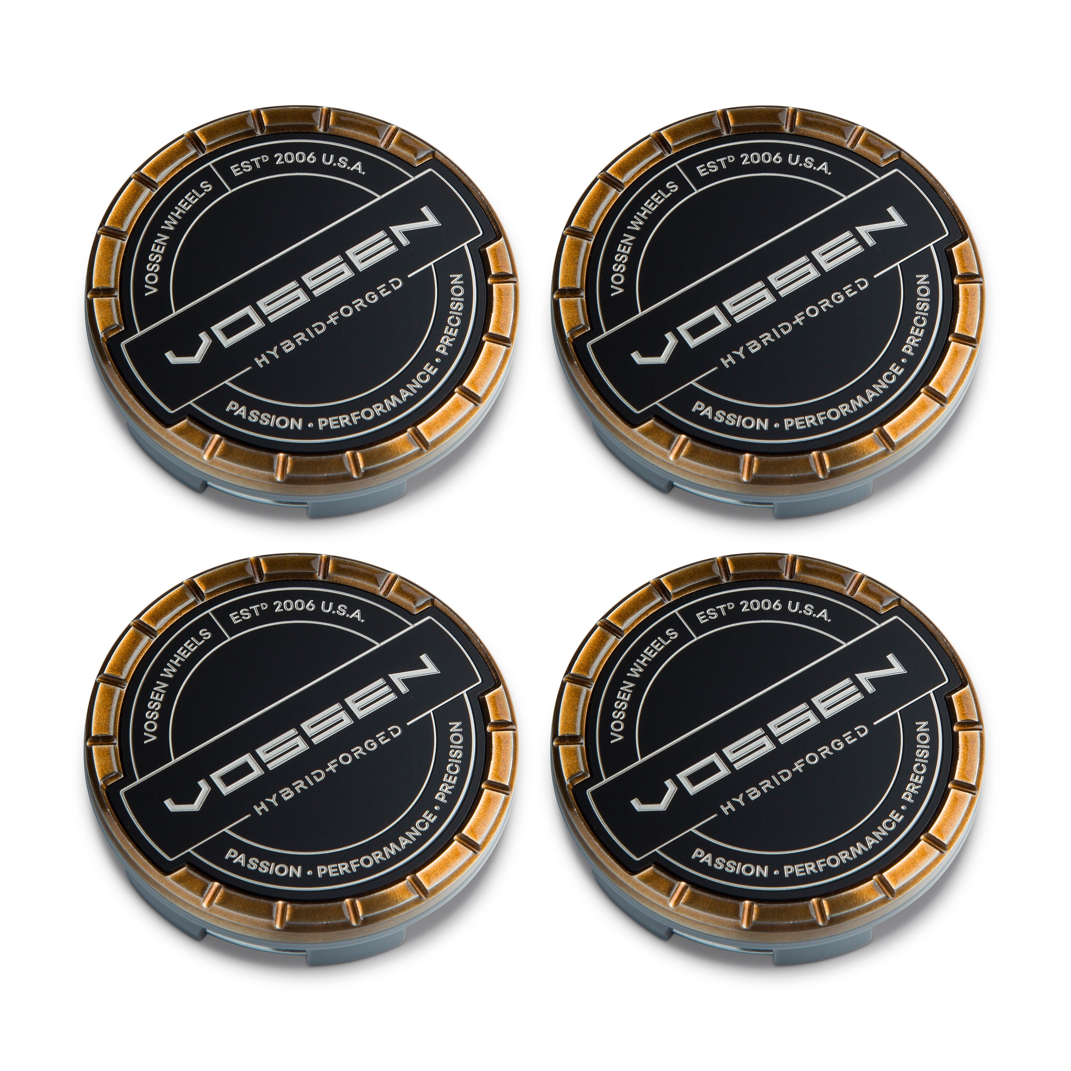 Vossen Hybrid Forged Billet Sport Cap for VF & HF Series Wheels (Brickell Bronze)