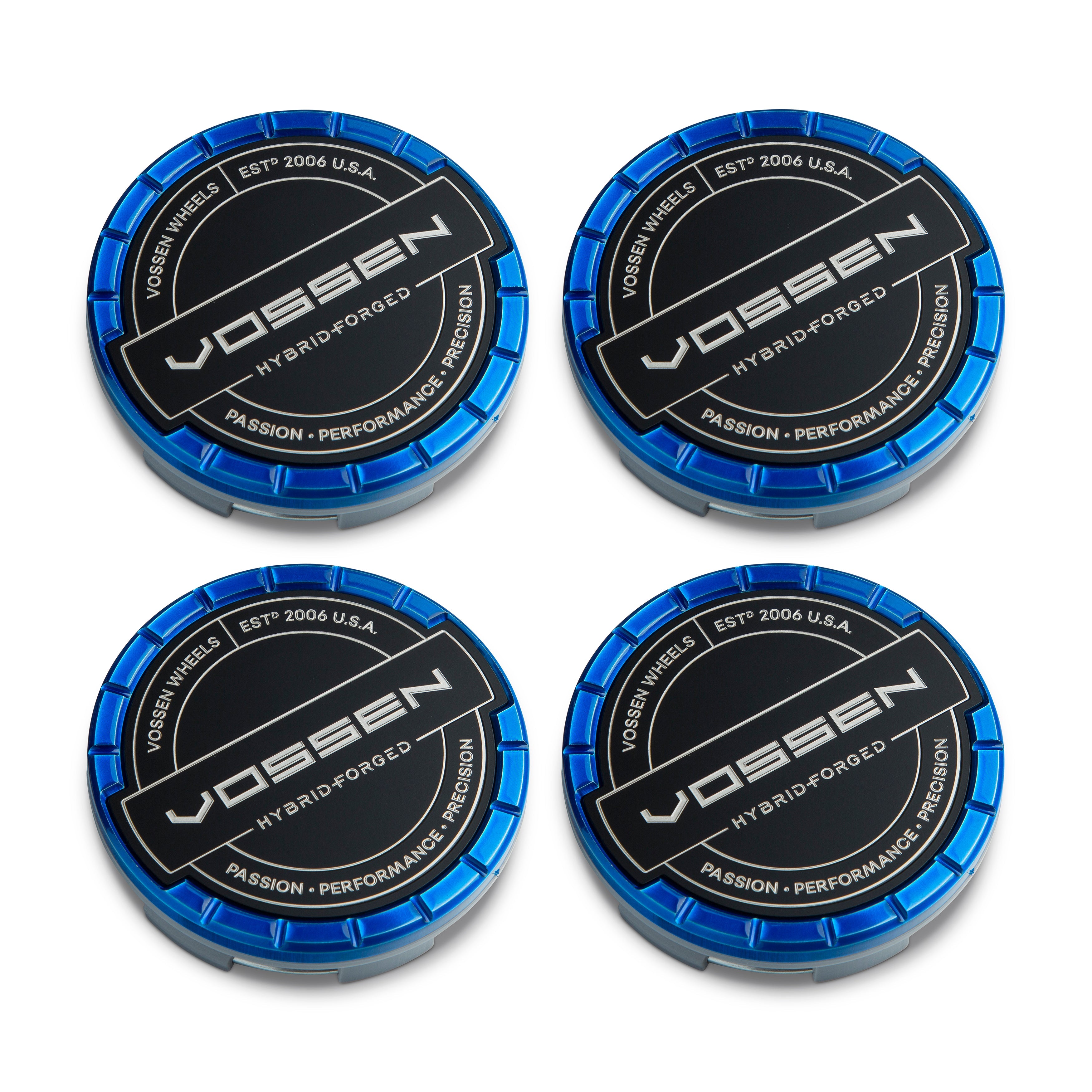 Vossen Hybrid Forged Billet Sport Cap for VF & HF Series Wheels (Fountain Blue)