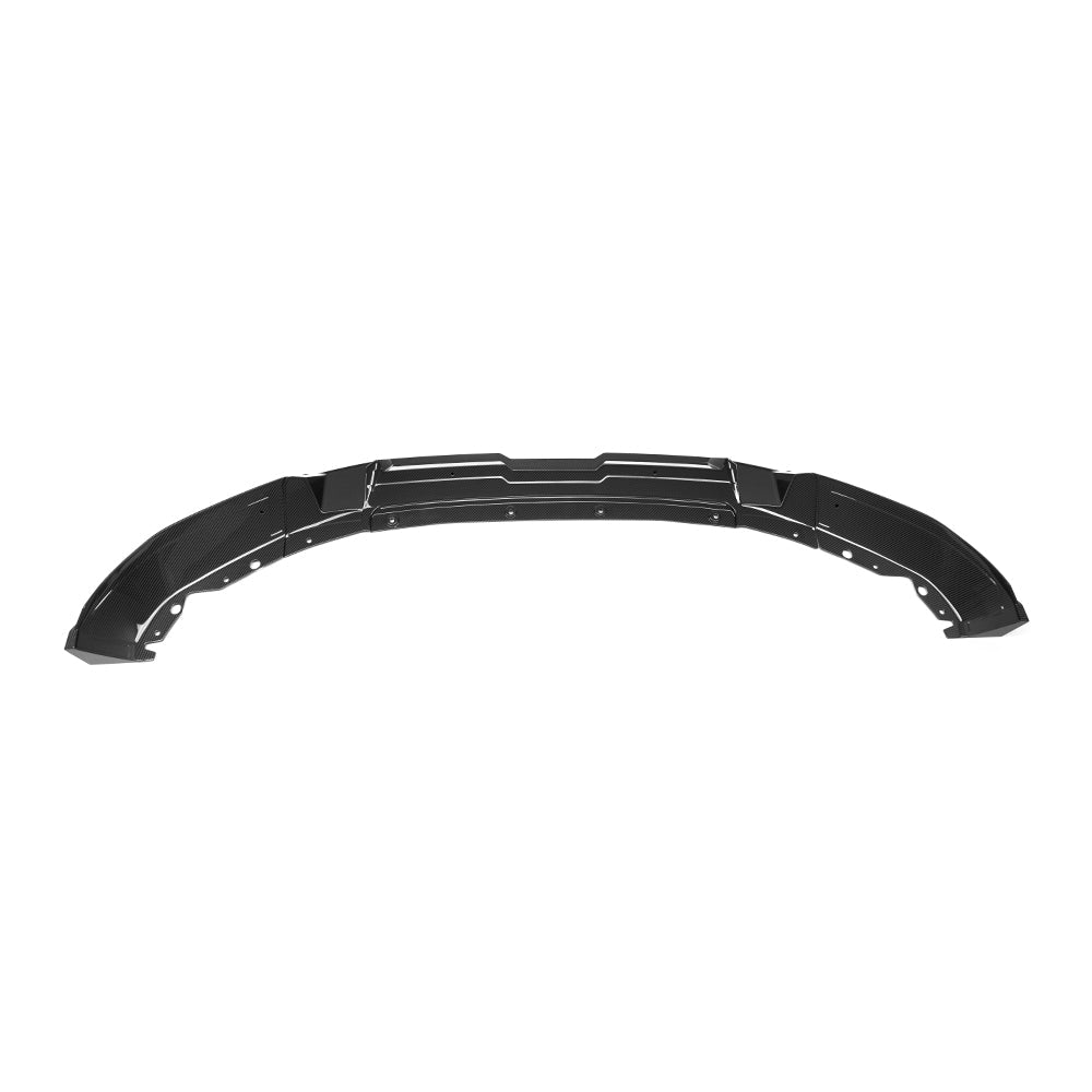 SooQoo BMW G09 XM Front Splitter In Gloss Carbon Fibre