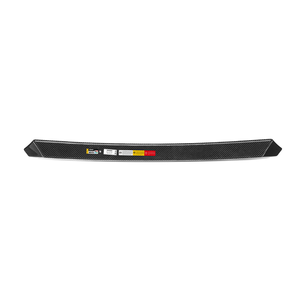 SooQoo BMW G09 XM Lower Rear Spoiler In Gloss Carbon Fibre