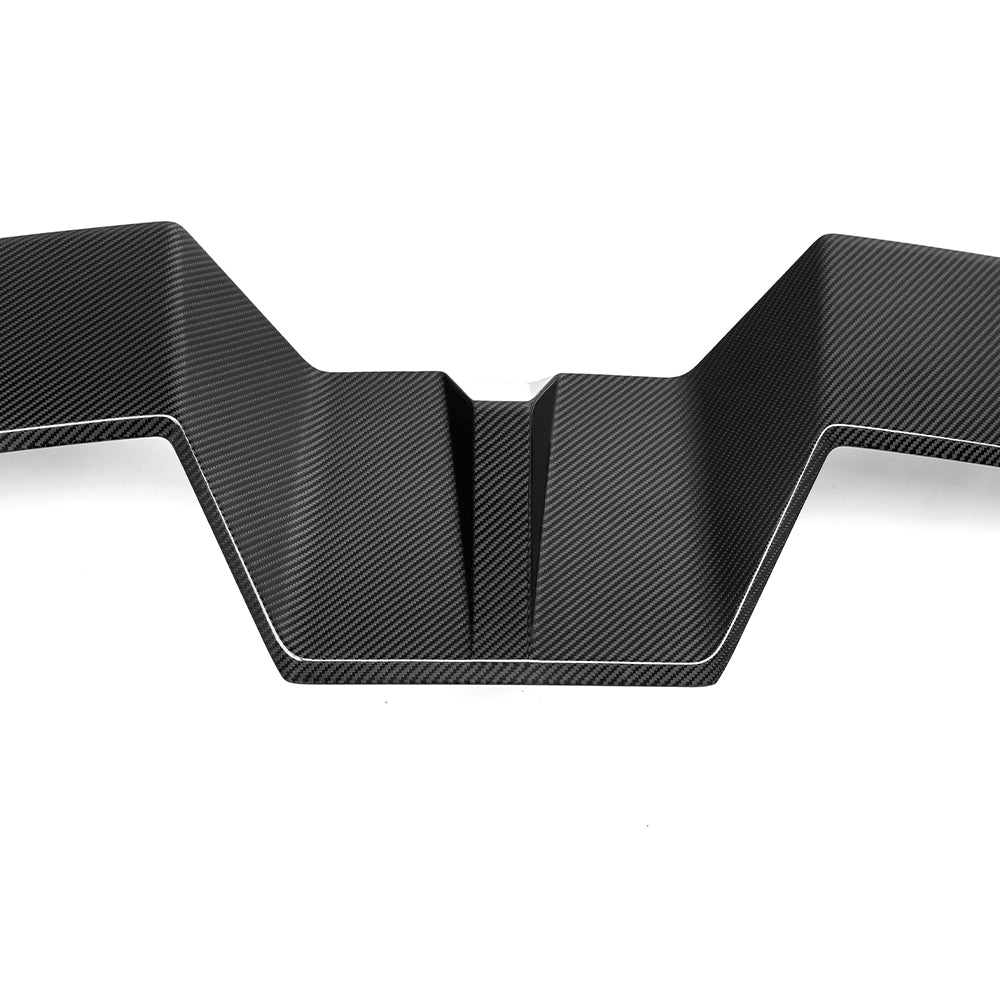 SooQoo BMW G09 XM Upper Spoiler In Gloss Carbon Fibre