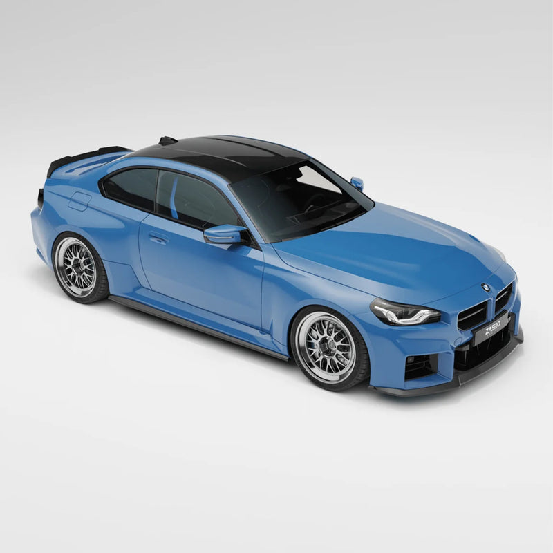 ZAERO Design BMW G87 M2 EVO-S Gloss Black Front Splitter
