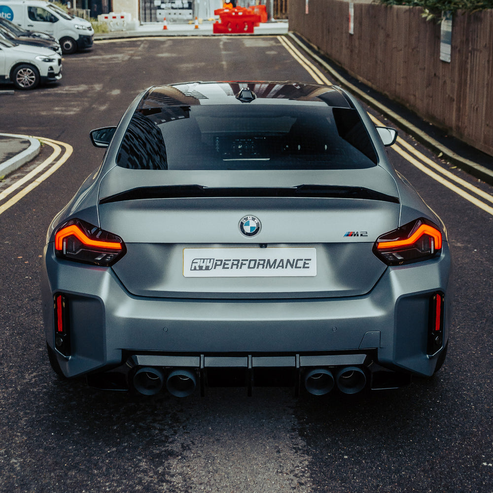 ZAERO Design BMW G87 M2 EVO-S Gloss Black Rear Spoiler Lip