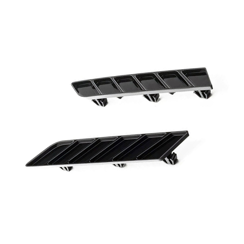 Acexxon BMW G90 & G99 M5 Gloss Black Rear Reflector Inserts - Horizontal Slat Design
