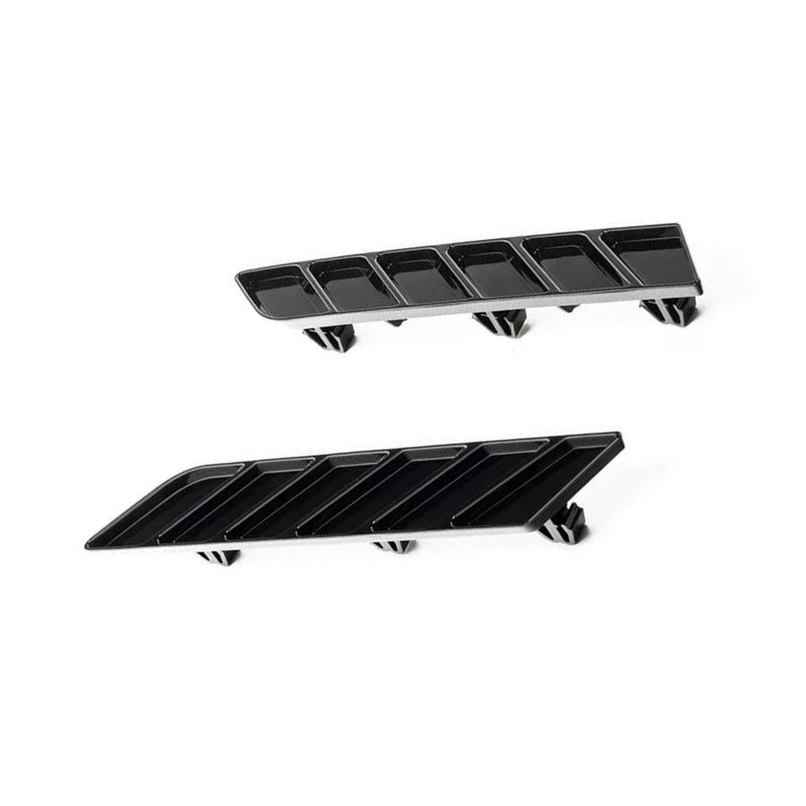 Acexxon BMW G90 & G99 M5 Gloss Black Rear Reflector Inserts - Horizontal Slat Design