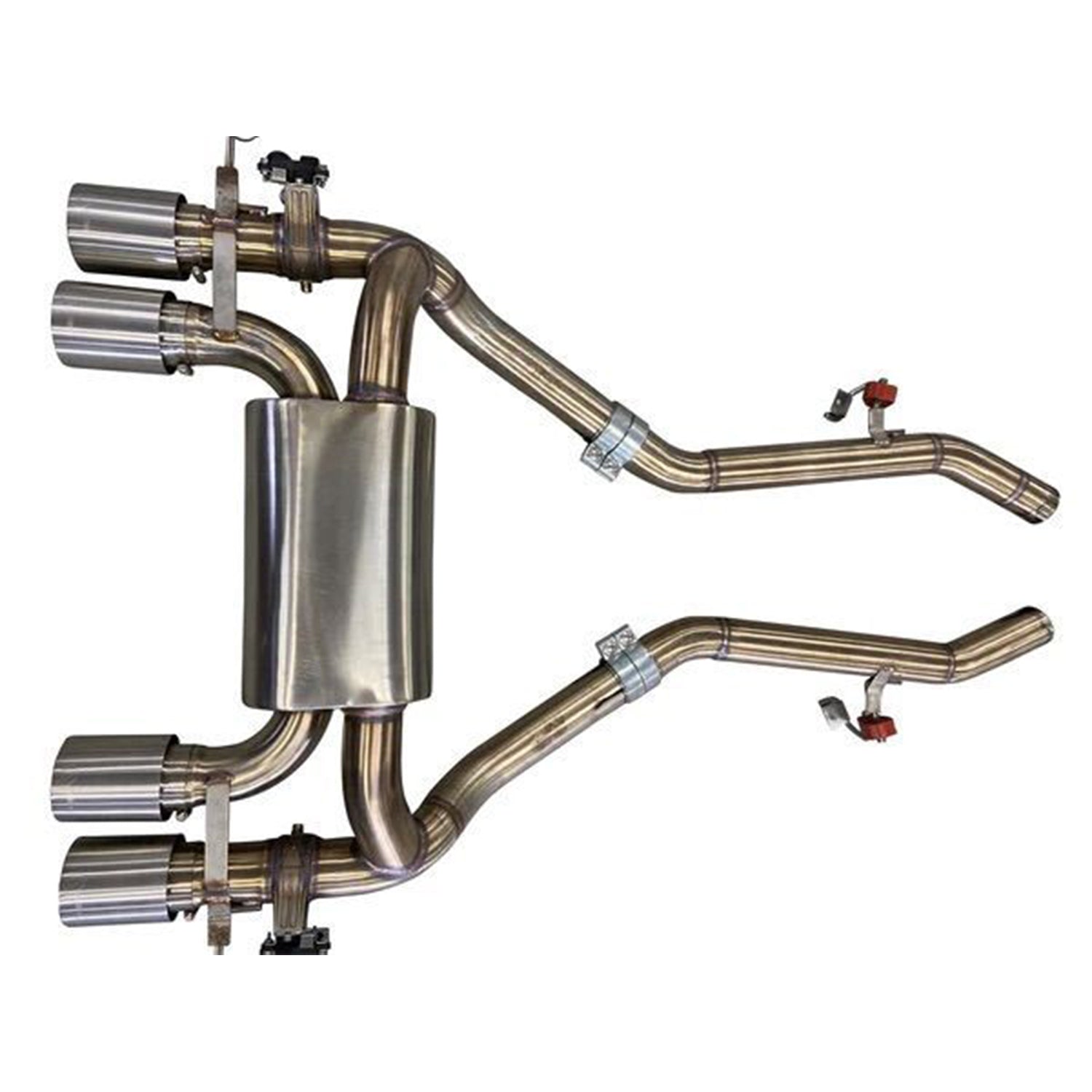 Active Autowerke BMW G87 M2 Valved Axle Back Exhaust System