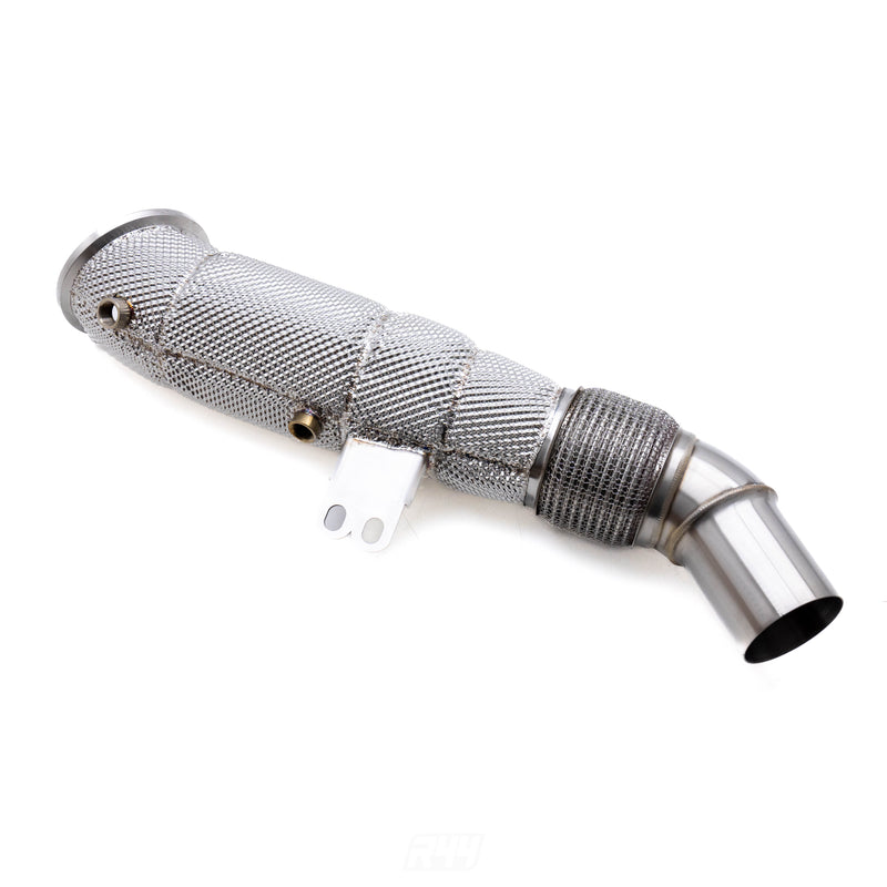 Deep Tone Industries BMW F Series B58 Exhaust 200 Cell Sports Cat Downpipe (M140i, M240i, 340i, 440i, G30 540i & more)