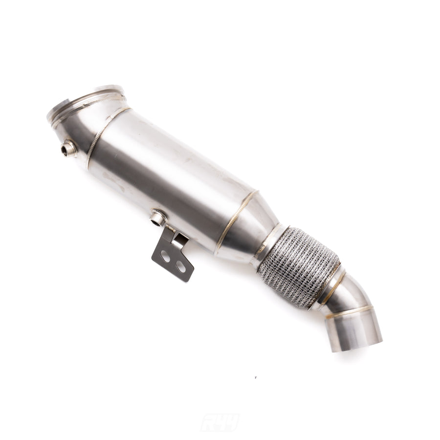 Deep Tone Industries BMW F Series B58 Exhaust 200 Cell Euro 6 (Non-CEL) Sports Cat Downpipe (M140i, M240i, 340i, 440i, G30 540i & more)