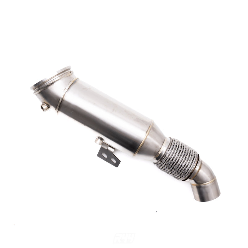 Deep Tone Industries BMW F Series B58 Exhaust 200 Cell Euro 6 (Non-CEL) Sports Cat Downpipe (M140i, M240i, 340i, 440i, G30 540i & more)
