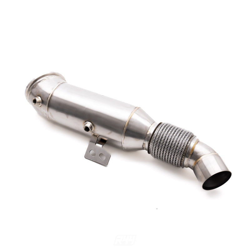 Deep Tone Industries BMW F Series B58 Exhaust 200 Cell Euro 6 (Non-CEL) Sports Cat Downpipe (M140i, M240i, 340i, 440i, G30 540i & more)