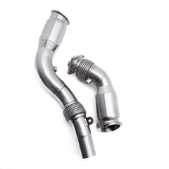 R44 BMW F80 M3, F82 M4 & F87 M2 Competition S55 Exhaust 200 Cell Sports Cat Downpipes