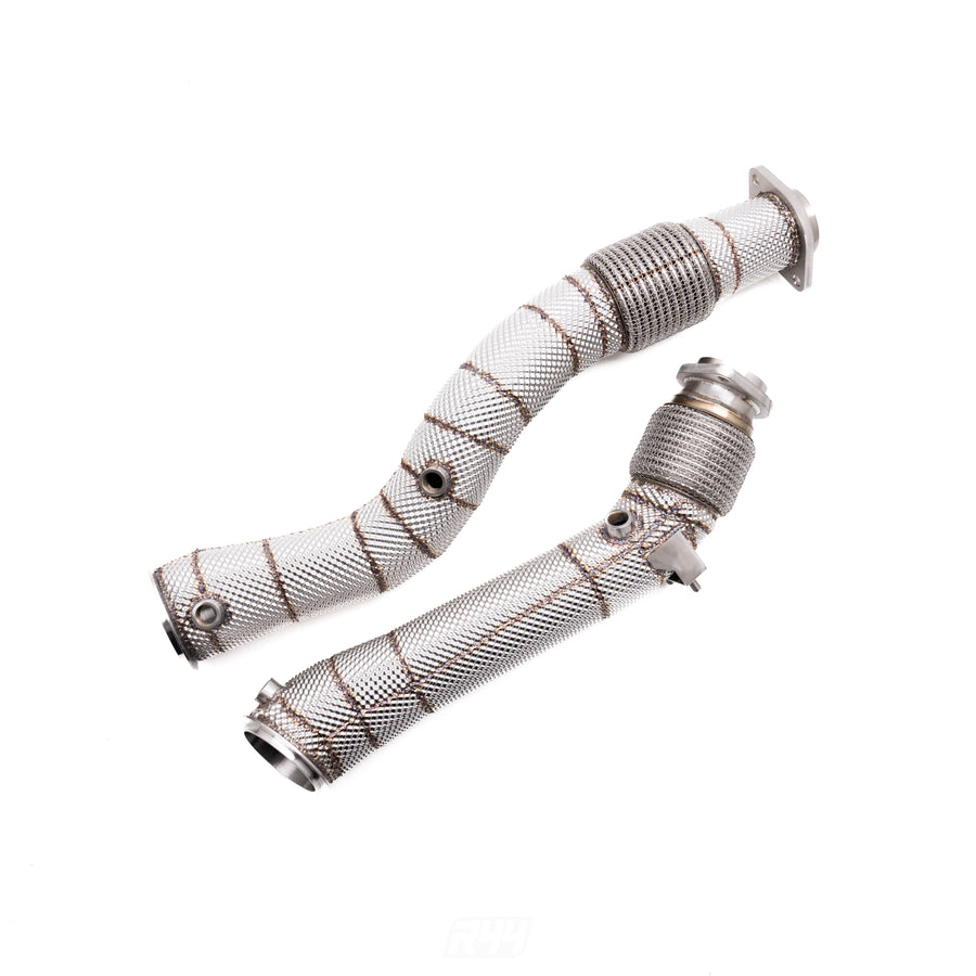 Deep Tone Industries BMW F97 X3M & F98 X4M S58 Exhaust Catless Downpipes