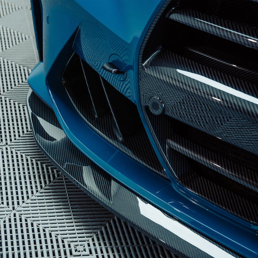 MHC+ BMW G80/G81 M3 & G82/G83 M4 SP1 Front Splitter In Pre Preg Carbon Fibre