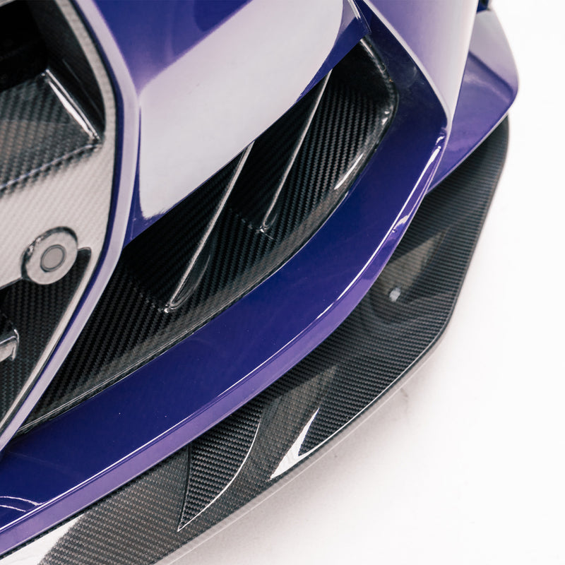 MHC+ BMW G80/G81 M3 & G82/G83 M4 SP1 Front Splitter In Pre Preg Carbon Fibre