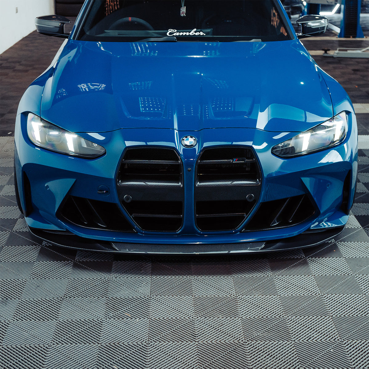 MHC+ BMW G80/G81 M3 & G82/G83 M4 SP1 Front Splitter In Pre Preg Carbon Fibre