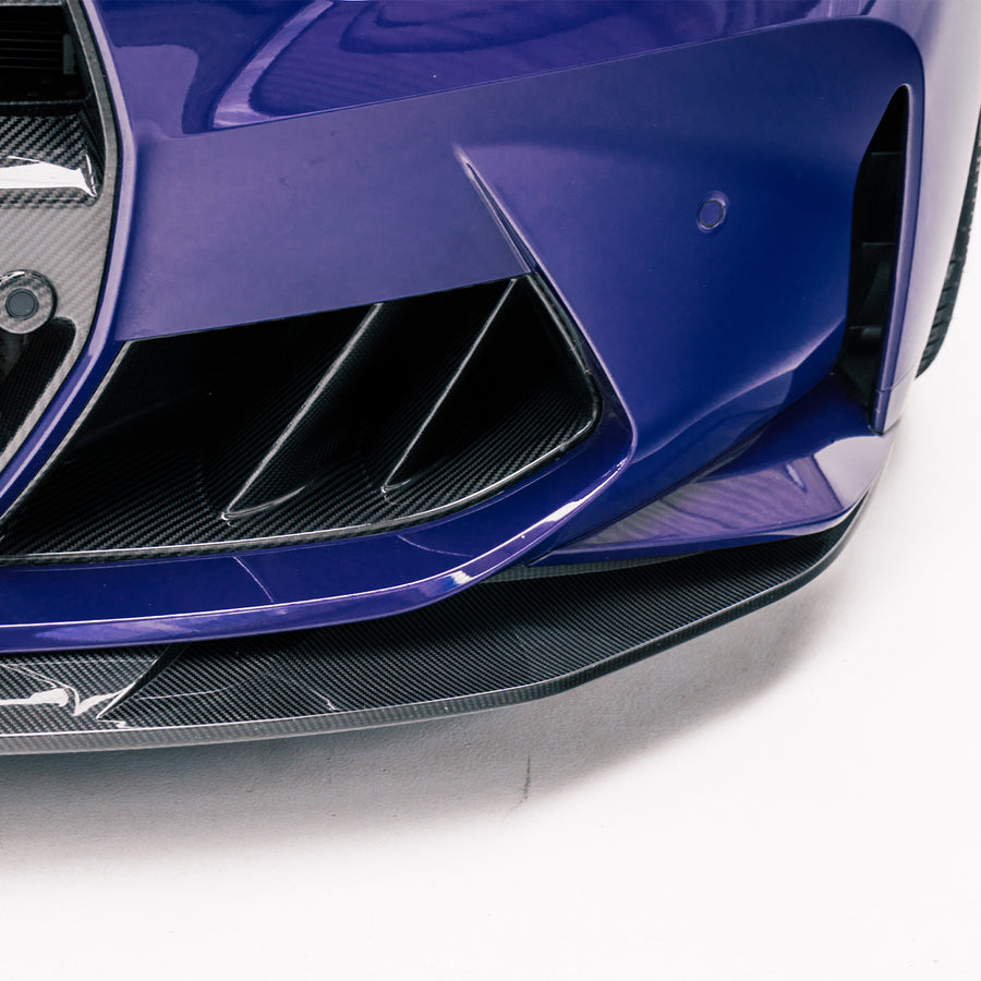 MHC+ BMW G80/G81 M3 & G82/G83 M4 SP1 Front Splitter In Pre Preg Carbon Fibre