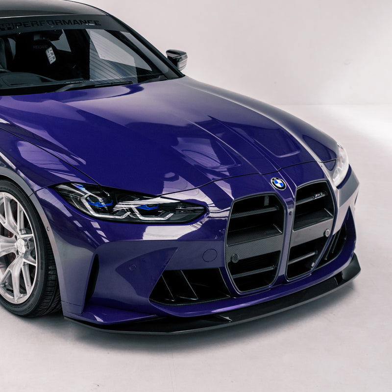 MHC+ BMW G80/G81 M3 & G82/G83 M4 SP1 Front Splitter In Pre Preg Carbon Fibre
