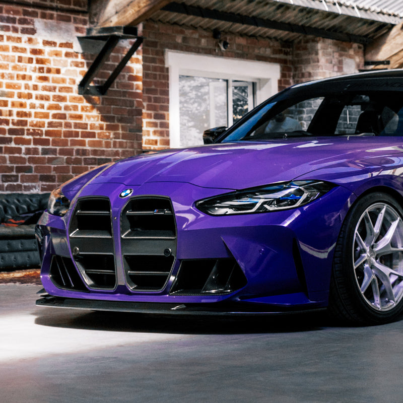 MHC+ BMW G80/G81 M3 & G82/G83 M4 SP1 Front Splitter In Pre Preg Carbon Fibre