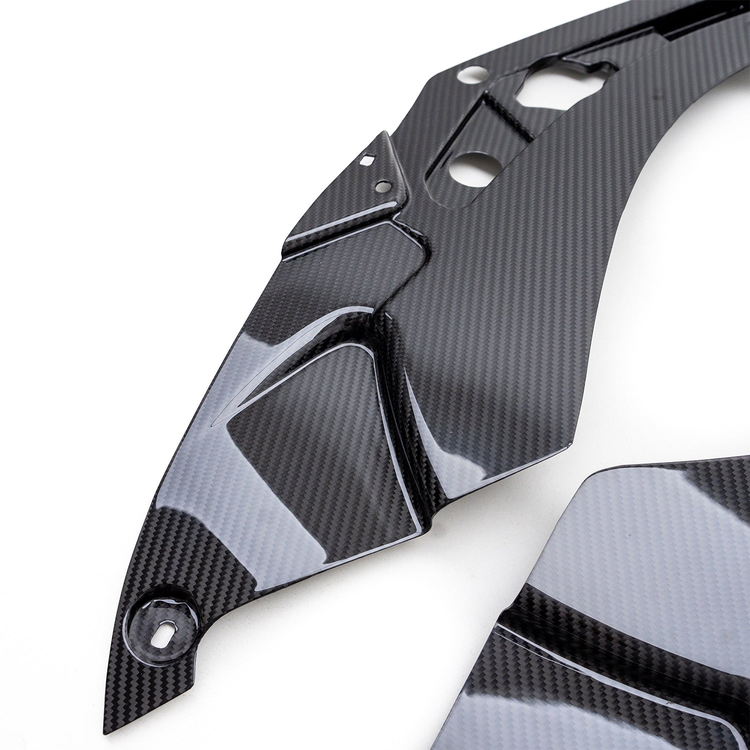 BMW G87 M2 Headlight Covers In Carbon Fibre - Right Hand Drive
