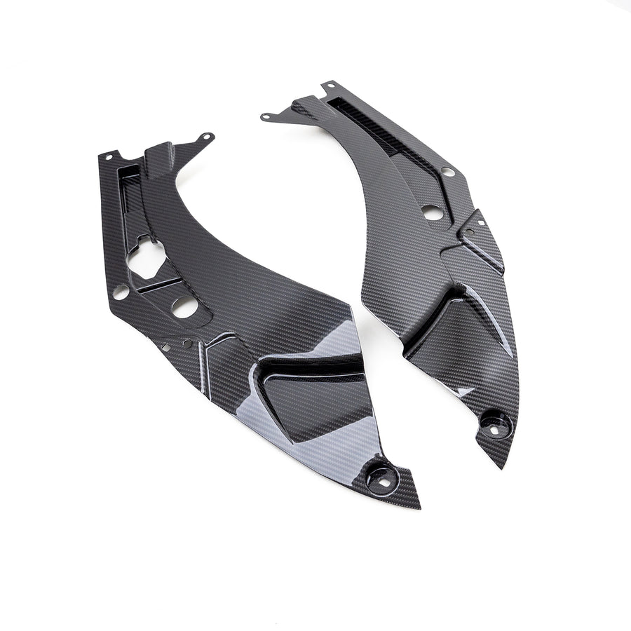 BMW G87 M2 Headlight Covers In Carbon Fibre - Right Hand Drive