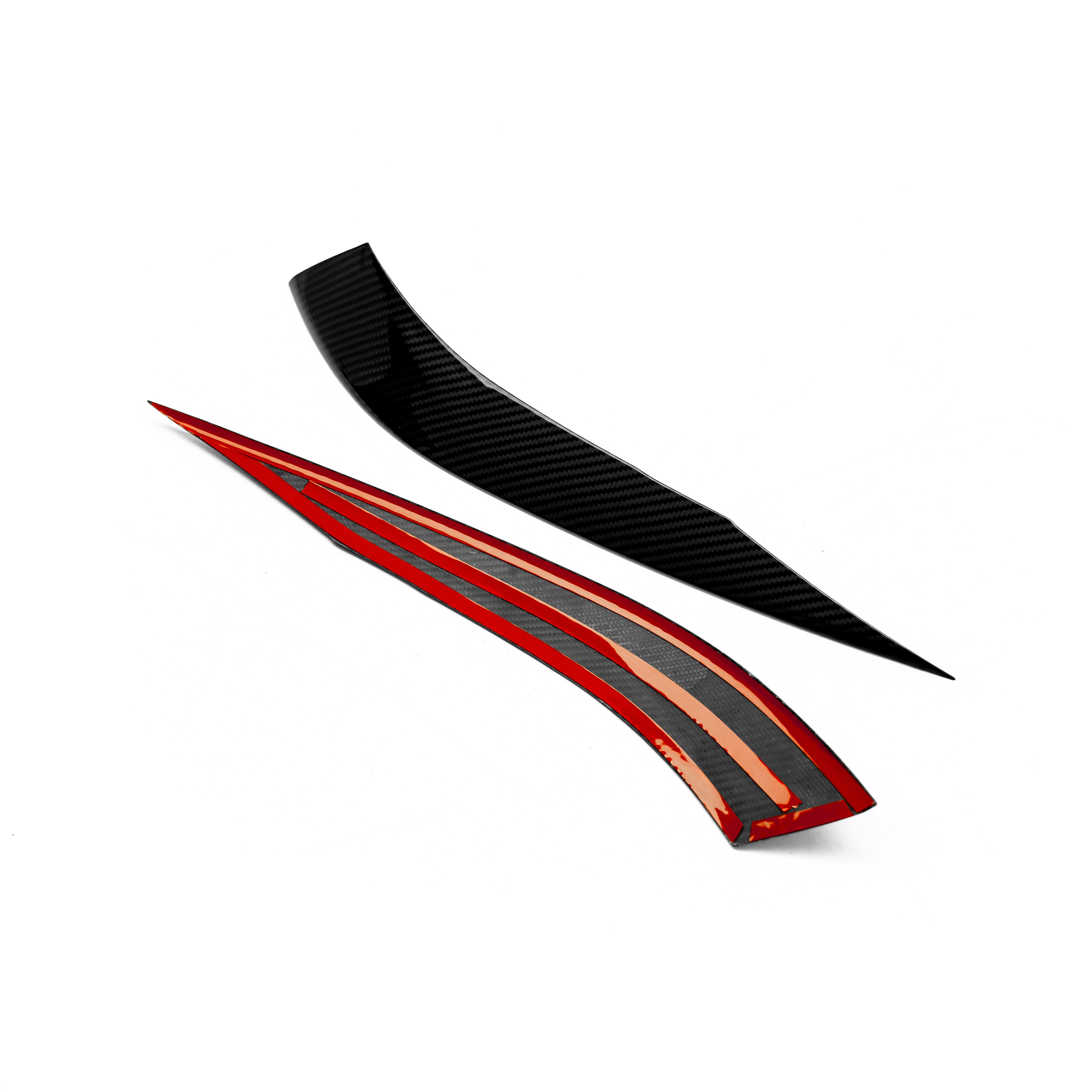 BMW G87 M2 Headlight Eyebrow Covers In Carbon Fibre