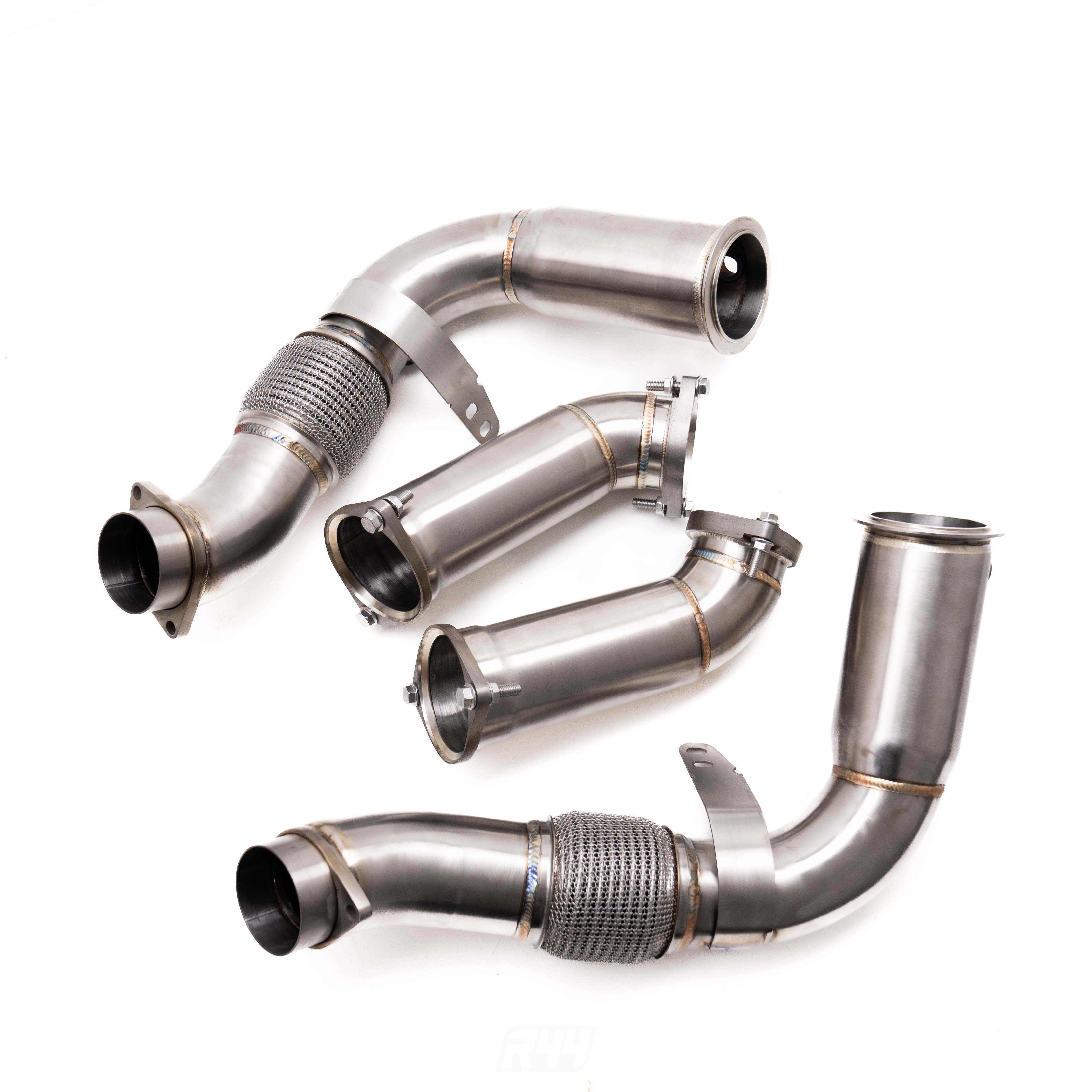 BMW G90 & G99 M5 S68 Primary & Secondary Exhaust Catless Downpipes