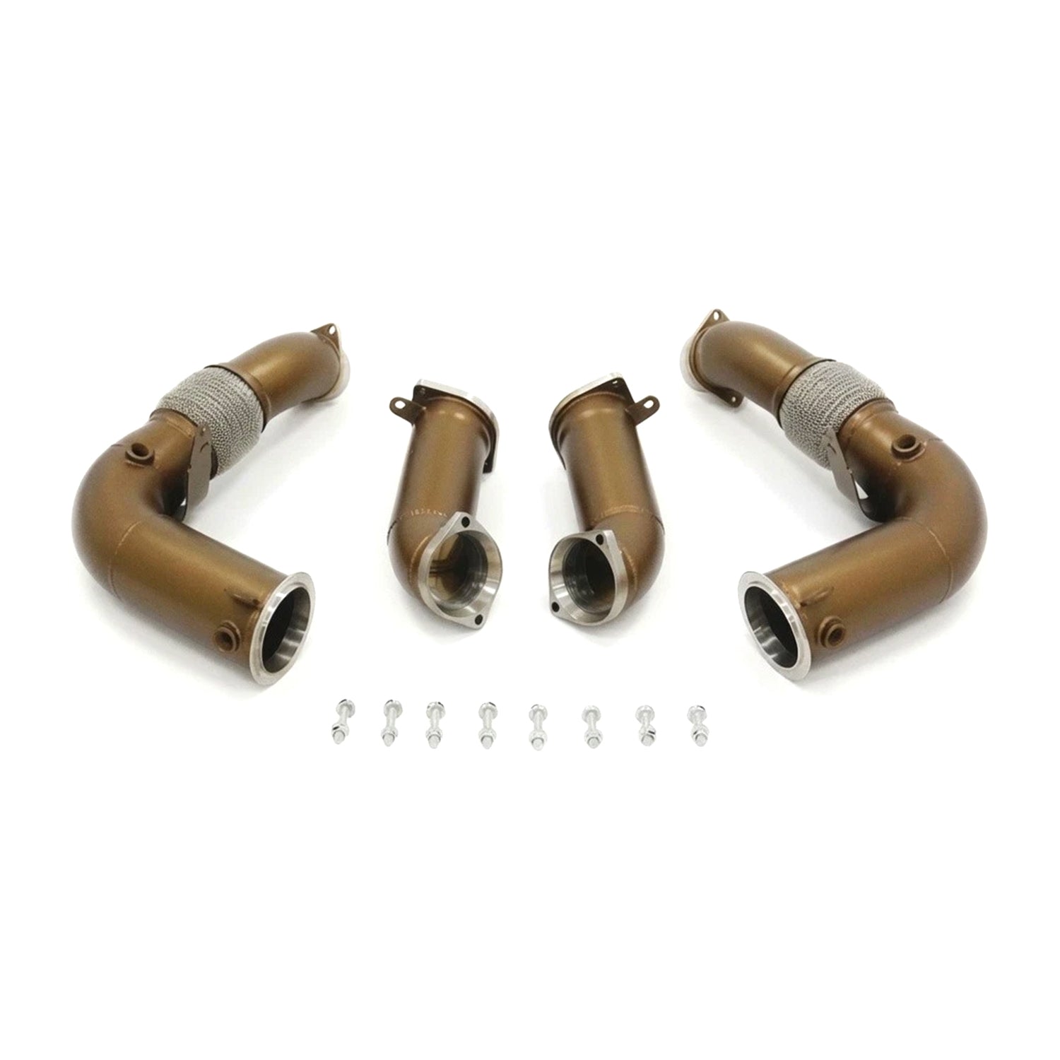 BMW S68 G90 & G99 M5 Decat Downpipes Ceramic Coated (2024+)