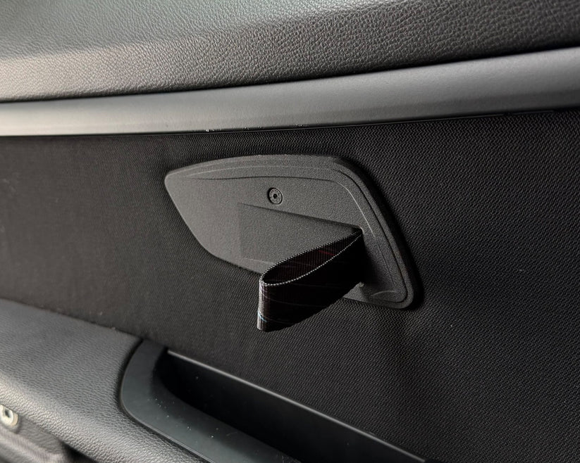 ST Trackparts BMW E92 Door Pull Strap Conversion Kit