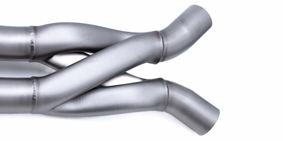 Deep Tone Industries x Toroing Equal Length Z Pipe with 3D-printed stainless steel crossover