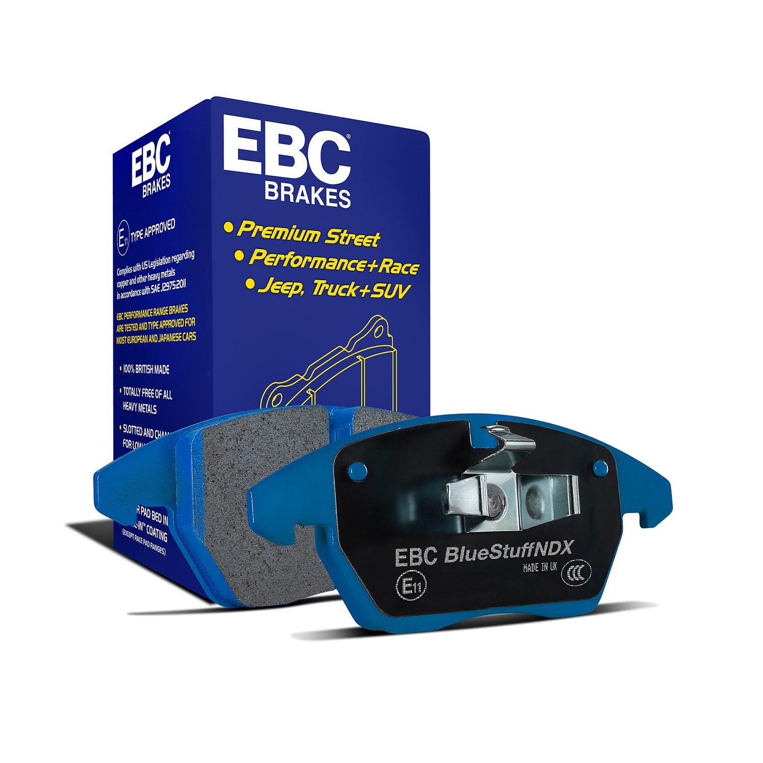 EBC Bluestuff Front Brake Pads for BMW F97 X3M, F98 X4M , G42 M240i, G20/G21 M340i & more DP52304NDX