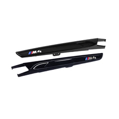 Genuine BMW F82 & F83 M4 Gloss Black Replacement Front Fender Badge Vent Trims
