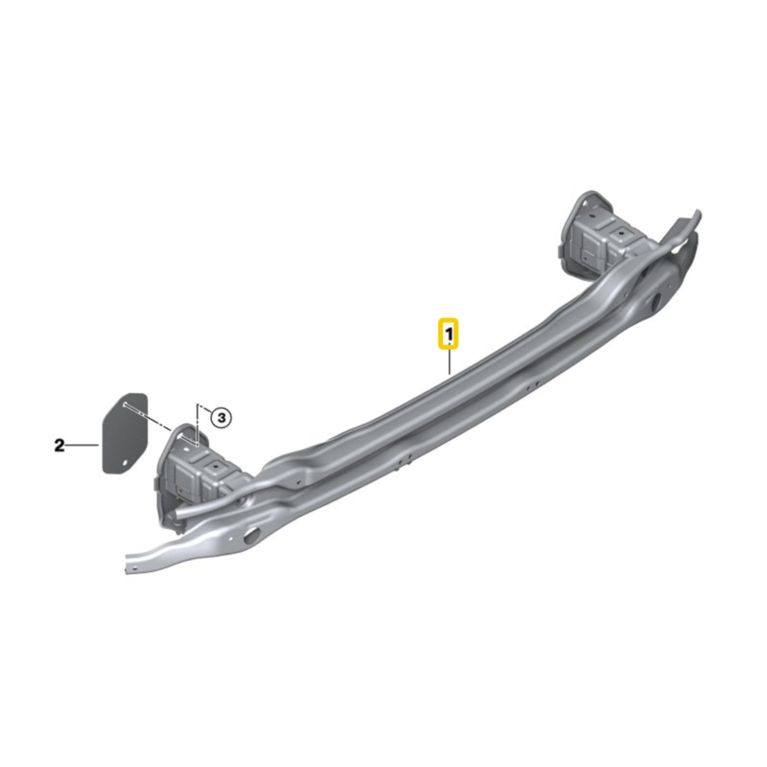Genuine BMW OEM Rear Bumper Carrier For BMW G80/G81 M3 & G82/G83 M4 51128078375