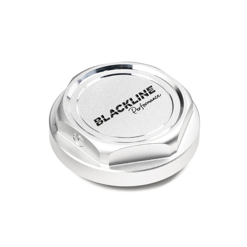 GoldenWrench BMW S54, S65 & S85 BLACKLINE Performance Heritage Motorsport Oil Cap In Silver