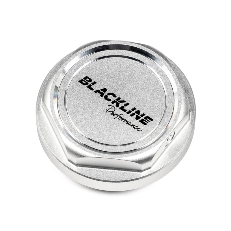GoldenWrench BMW S54, S65 & S85 BLACKLINE Performance Heritage Motorsport Oil Cap In Silver
