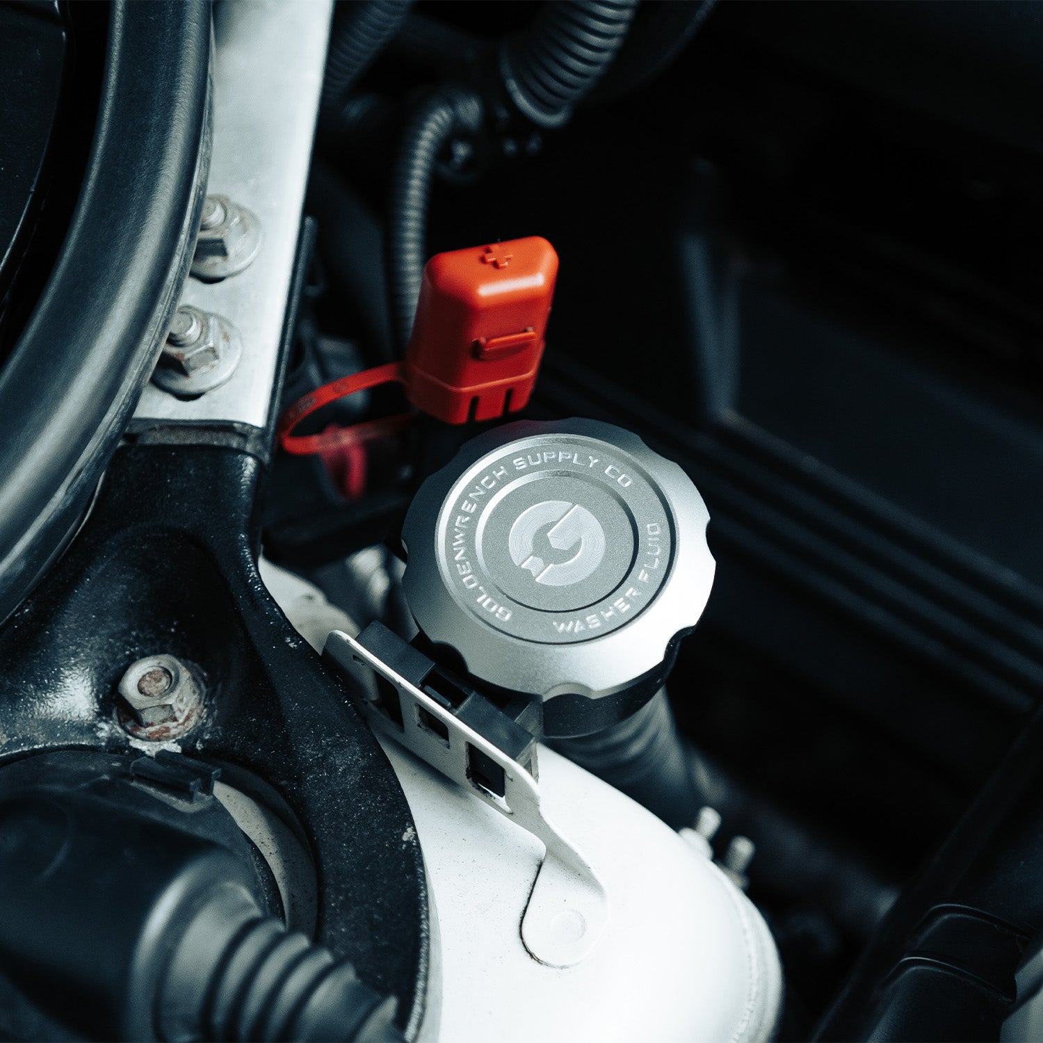 GoldenWrench BMW E90, E92 & E93 M3 BLACKLINE Washer Fluid Cap