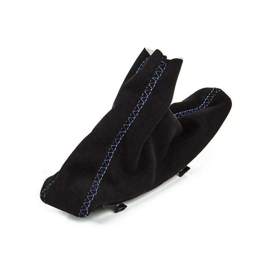 IND E90, E92 & E93 M3 Tri-Colour Stitched Alcantara E-Brake Boot (Left-hand Drive)