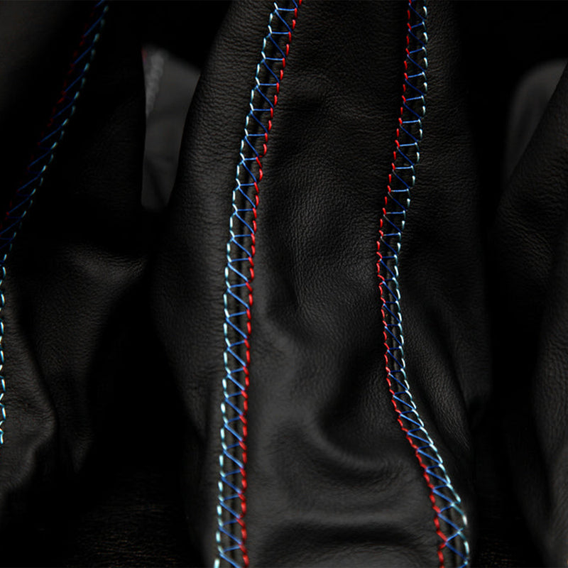 IND BMW E90, E92 & E93 M3 Tri-Colour Leather Shift Boot