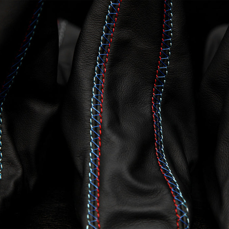 IND BMW E90, E92 & E93 M3 Tri-Colour Leather Shift Boot